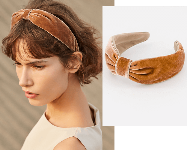 Haar-Accessoires-Alexandre-de-Paris-haarreifen-braun-2