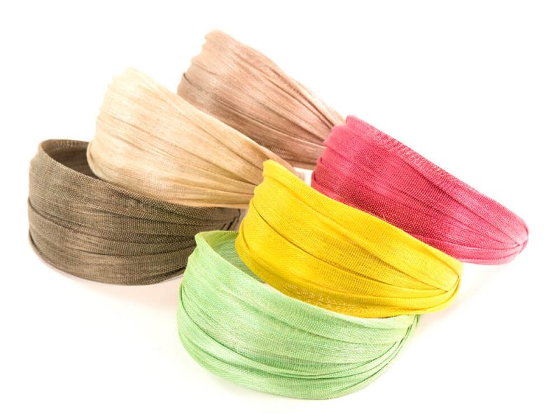 Haarreifen “Summer 60” Haarreifen Summer 60 Bananenfasern 6cm breit Kollektion (1)