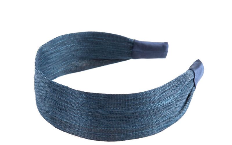 Jolie Chouchou - Haarreifen 4cm BAN-40-MARINE (2)